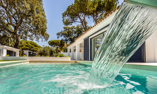 Belle villa de plain-pied à vendre, à distance de marche de la plage d'Elviria, à l'est du centre de Marbella 46910 