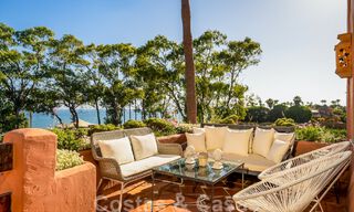 Penthouse à vendre dans une urbanisation en première ligne de plage avec vue sur la mer à l'est de Marbella 46926 