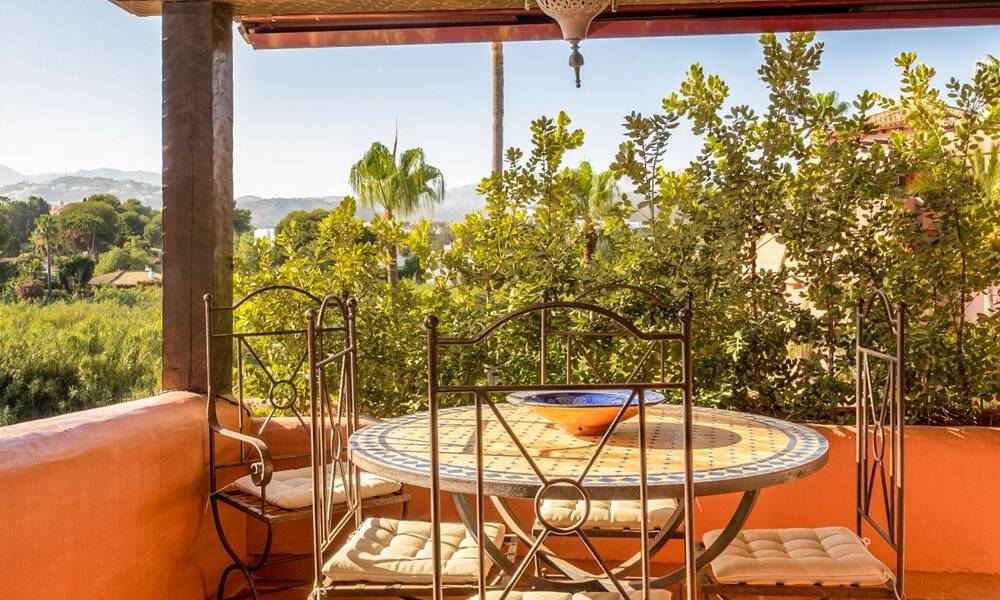 Penthouse à vendre dans une urbanisation en première ligne de plage avec vue sur la mer à l'est de Marbella 46927