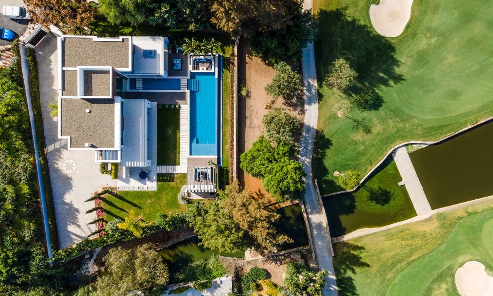 Spacieuse et sophistiquée villa design à vendre, en première ligne de Las Brisas Golf, au cœur de Nueva Andalucia, Marbella 47274