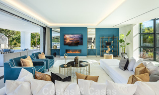 Spacieuse et sophistiquée villa design à vendre, en première ligne de Las Brisas Golf, au cœur de Nueva Andalucia, Marbella 47280 