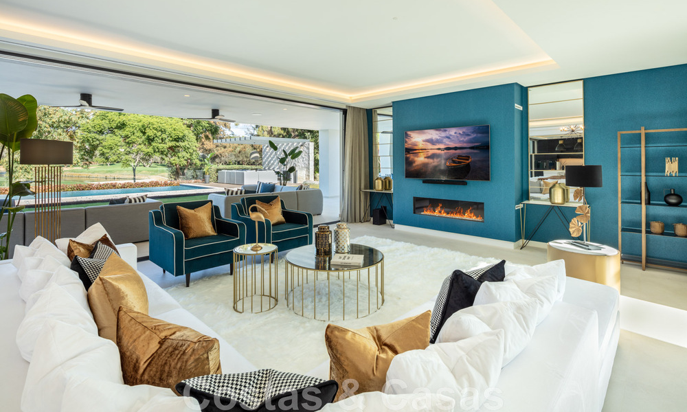 Spacieuse et sophistiquée villa design à vendre, en première ligne de Las Brisas Golf, au cœur de Nueva Andalucia, Marbella 47281