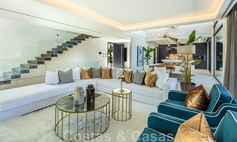Spacieuse et sophistiquée villa design à vendre, en première ligne de Las Brisas Golf, au cœur de Nueva Andalucia, Marbella 47282