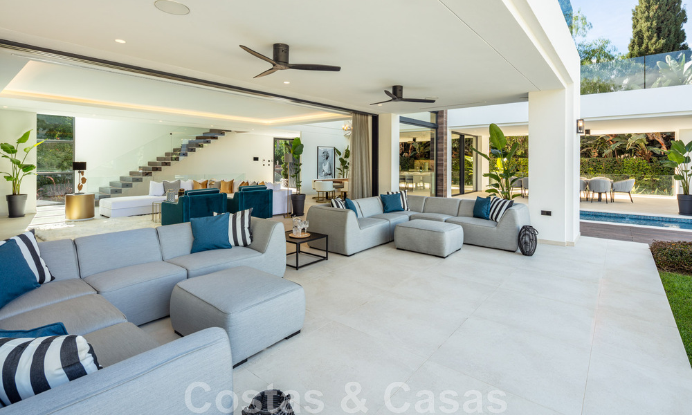 Spacieuse et sophistiquée villa design à vendre, en première ligne de Las Brisas Golf, au cœur de Nueva Andalucia, Marbella 47283