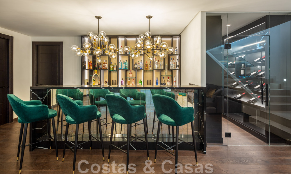 Spacieuse et sophistiquée villa design à vendre, en première ligne de Las Brisas Golf, au cœur de Nueva Andalucia, Marbella 47294