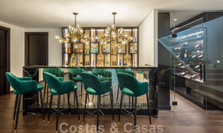 Spacieuse et sophistiquée villa design à vendre, en première ligne de Las Brisas Golf, au cœur de Nueva Andalucia, Marbella 47294 