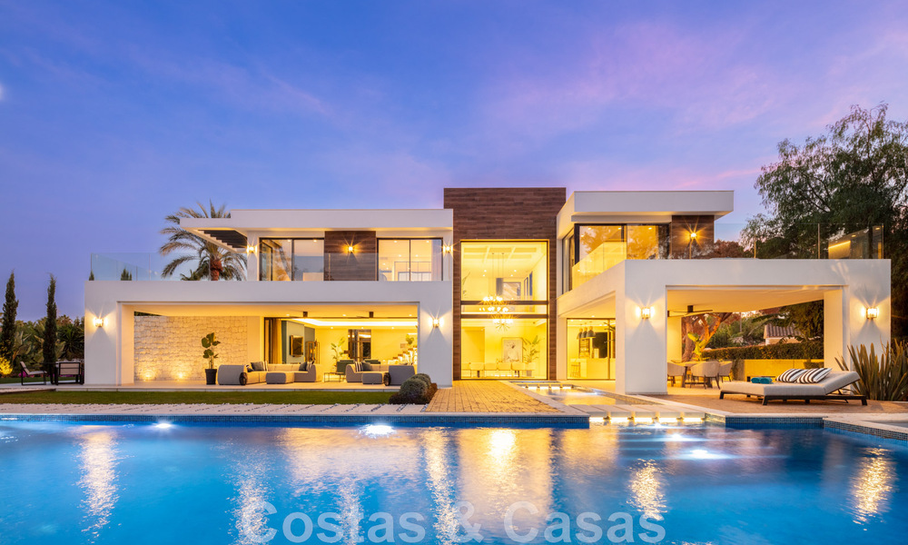 Spacieuse et sophistiquée villa design à vendre, en première ligne de Las Brisas Golf, au cœur de Nueva Andalucia, Marbella 47303