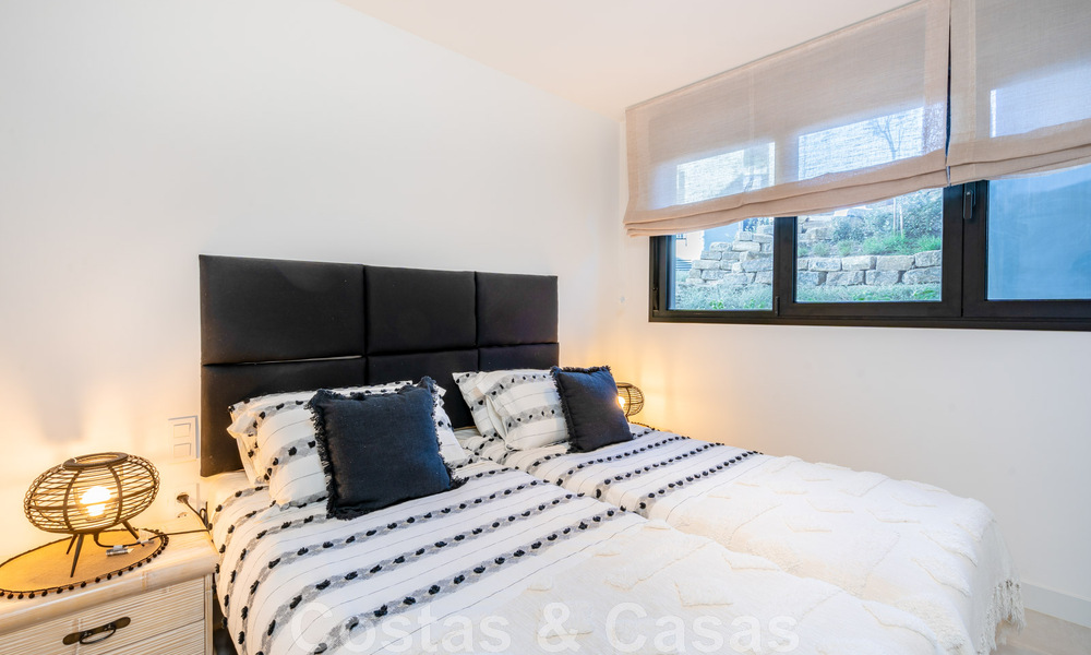 Appartement contemporain à vendre avec jardin privé sur le très convoité New Golden Mile, entre Marbella et Estepona 47159