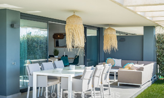 Appartement contemporain à vendre avec jardin privé sur le très convoité New Golden Mile, entre Marbella et Estepona 47169 