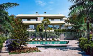 Villa moderne à vendre, prête à être emménagée, décorée par Tom Ford, avec vue panoramique sur la mer, proche de toutes les commodités, au cœur de Nueva Andalucia, Marbella 47208 