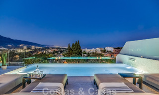 Villa moderne à vendre, prête à être emménagée, décorée par Tom Ford, avec vue panoramique sur la mer, proche de toutes les commodités, au cœur de Nueva Andalucia, Marbella 47209 