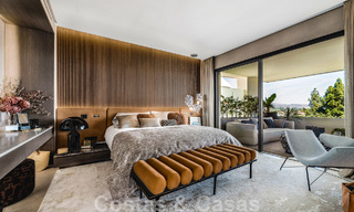 Villa moderne à vendre, prête à être emménagée, décorée par Tom Ford, avec vue panoramique sur la mer, proche de toutes les commodités, au cœur de Nueva Andalucia, Marbella 47224 