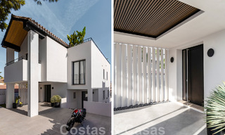 Nouvelle! Villa unique à vendre, avec des espaces extérieurs accueillants et des vues panoramiques à Nueva Andalucia, Marbella 47592 