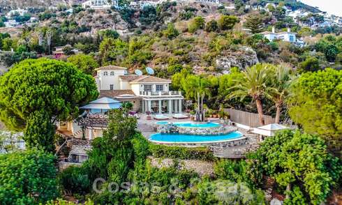 Villa de luxe espagnole à vendre avec vue panoramique sur la mer, à quelques pas de Mijas Pueblo, Costa del Sol 47177
