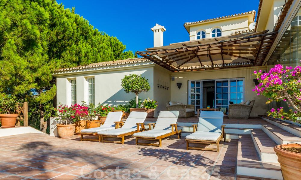 Villa de luxe espagnole à vendre avec vue panoramique sur la mer, à quelques pas de Mijas Pueblo, Costa del Sol 47185