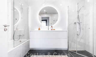 Vente d'une villa andalouse indépendante avec vue panoramique sur la montagne et la mer dans une urbanisation exclusive de l'est de Marbella 47370 