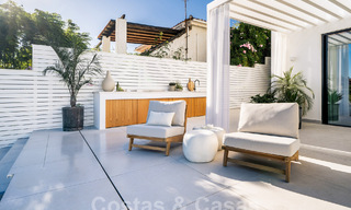 Villa de style méditerranéen magnifiquement rénovée avec un design contemporain à Nueva Andalucia, Marbella 61263 