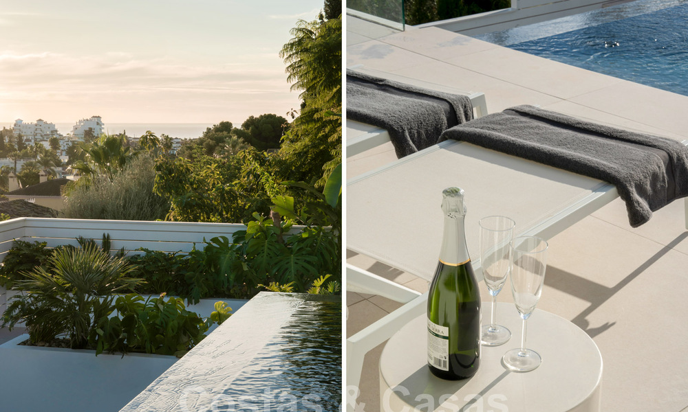 Villa de style méditerranéen magnifiquement rénovée avec un design contemporain à Nueva Andalucia, Marbella 61266