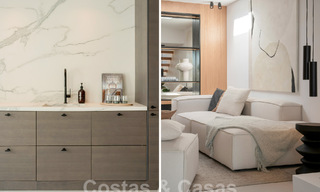 Villa de style méditerranéen magnifiquement rénovée avec un design contemporain à Nueva Andalucia, Marbella 61275 