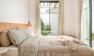 Villa de style méditerranéen magnifiquement rénovée avec un design contemporain à Nueva Andalucia, Marbella 61277 
