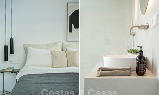 Villa de style méditerranéen magnifiquement rénovée avec un design contemporain à Nueva Andalucia, Marbella 61283 