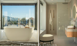 Villa de style méditerranéen magnifiquement rénovée avec un design contemporain à Nueva Andalucia, Marbella 61284 