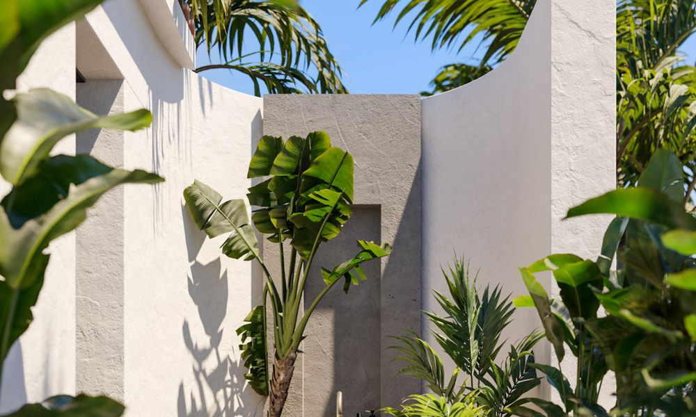 Villa de design scandinave à vendre, entièrement rénovée avec un design épuré dans un quartier résidentiel calme de Nueva Andalucia, Marbella 47486