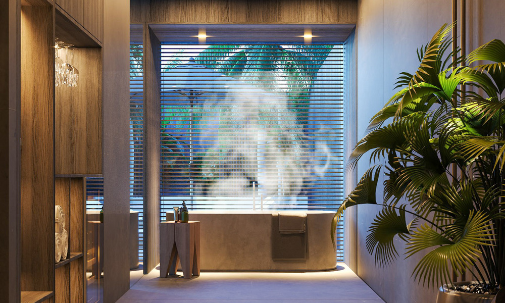 Villa de design scandinave à vendre, entièrement rénovée avec un design épuré dans un quartier résidentiel calme de Nueva Andalucia, Marbella 47487