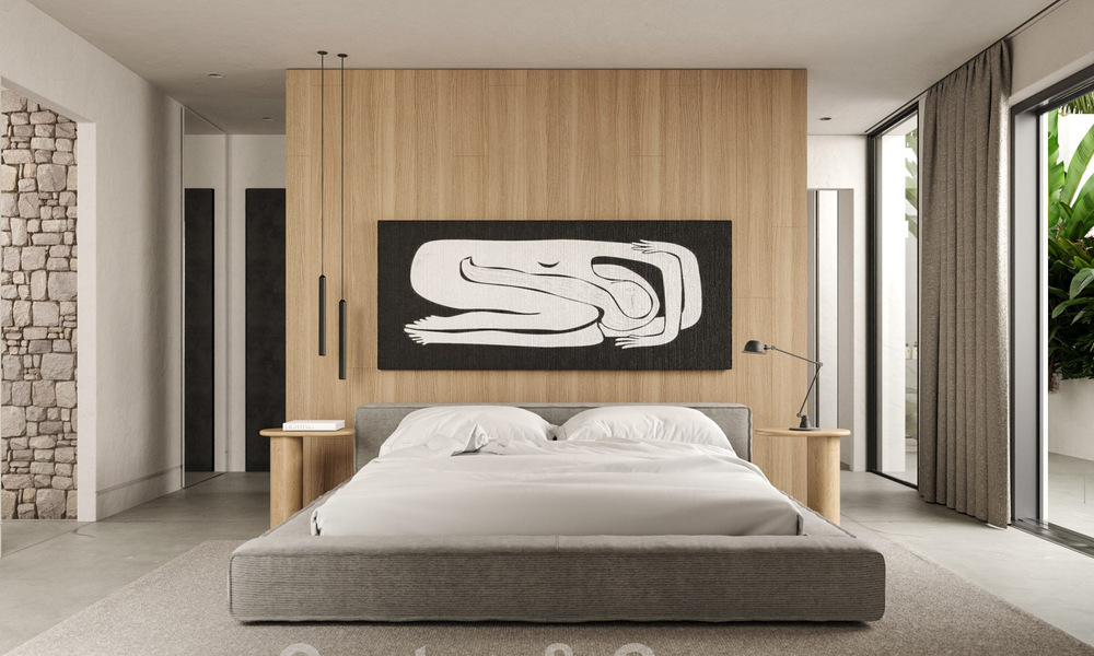Villa de design scandinave à vendre, entièrement rénovée avec un design épuré dans un quartier résidentiel calme de Nueva Andalucia, Marbella 47491