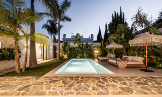 Vente d'une majestueuse villa de plain-pied au design balinais et relaxant, située à quelques pas de Puerto Banus, Marbella 52974 
