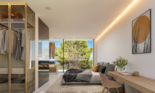 Nouveau projet innovant à vendre, composé de 6 villas exclusives avec vue sur la mer, à quelques pas de Puerto Banus à Nueva Andalucia, Marbella 47240 