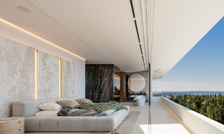 Nouveau projet innovant à vendre, composé de 6 villas exclusives avec vue sur la mer, à quelques pas de Puerto Banus à Nueva Andalucia, Marbella 47247 