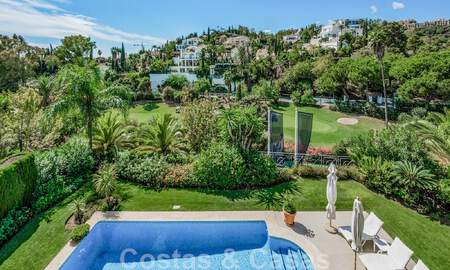 Charmante villa andalouse à vendre avec vue sur le terrain de golf dans un quartier résidentiel très convoité de La Quinta, Benahavis - Marbella 47696