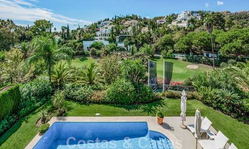 Charmante villa andalouse à vendre avec vue sur le terrain de golf dans un quartier résidentiel très convoité de La Quinta, Benahavis - Marbella 47696