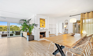 Villa andalouse de luxe à vendre, adjacente au terrain de golf, avec vue sur la mer, dans un quartier très recherché à l'est de Marbella 48344 