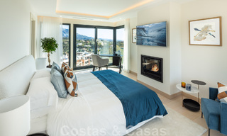 Villa architecturale de luxe à vendre avec vue panoramique sur la mer, dans un quartier résidentiel très convoité de La Quinta, Benahavis - Marbella 47959 