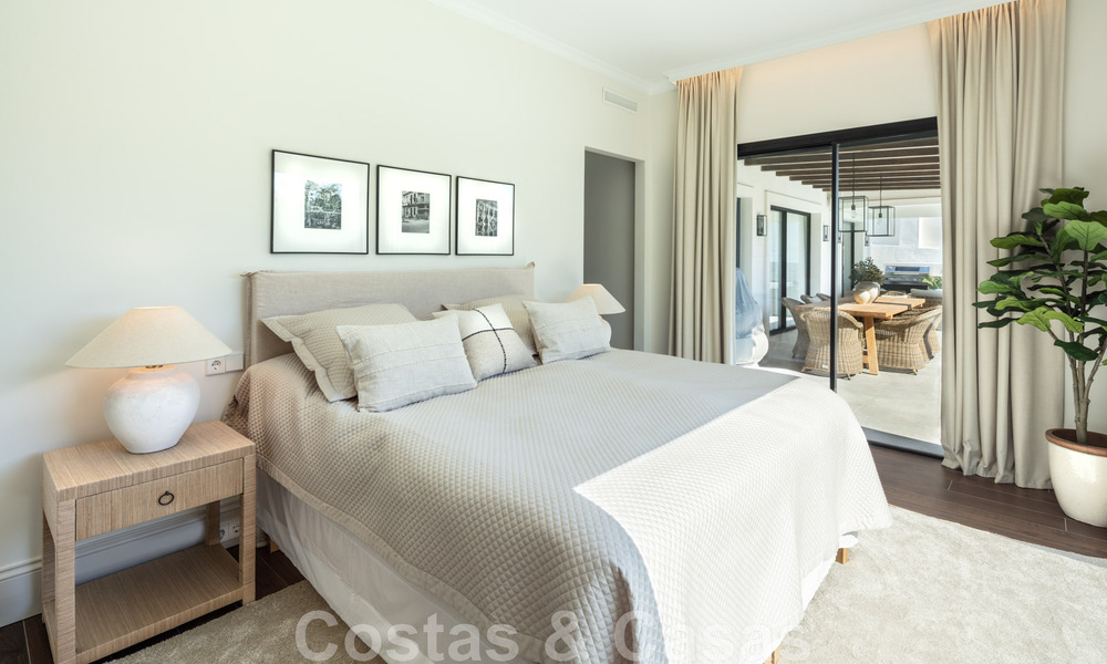 Villa de luxe contemporaine et méditerranéenne à vendre dans la vallée du golf de Nueva Andalucia, à Marbella 47921