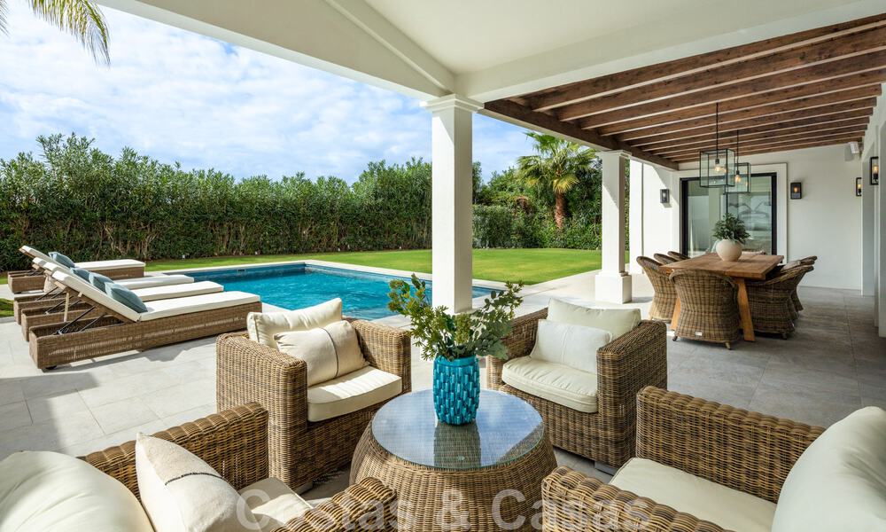Villa de luxe contemporaine et méditerranéenne à vendre dans la vallée du golf de Nueva Andalucia, à Marbella 47928