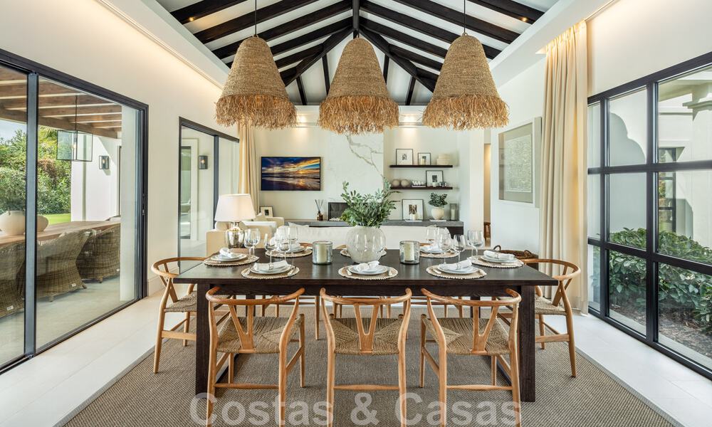 Villa de luxe contemporaine et méditerranéenne à vendre dans la vallée du golf de Nueva Andalucia, à Marbella 47931