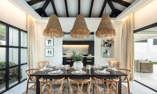 Villa de luxe contemporaine et méditerranéenne à vendre dans la vallée du golf de Nueva Andalucia, à Marbella 47935 