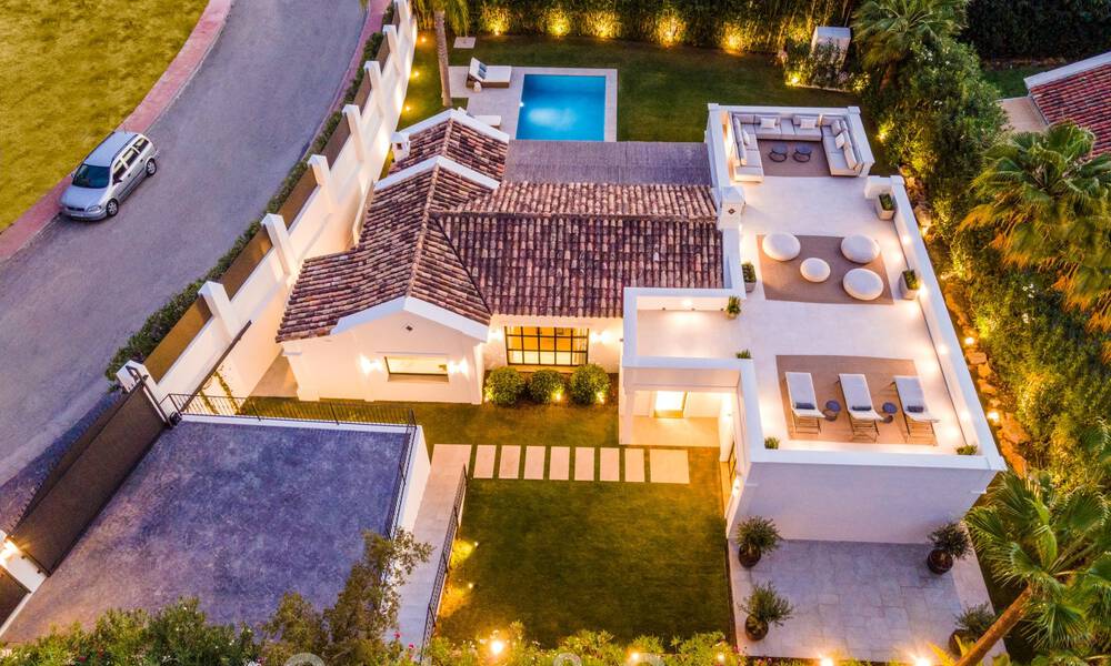 Villa de luxe contemporaine et méditerranéenne à vendre dans la vallée du golf de Nueva Andalucia, à Marbella 47940