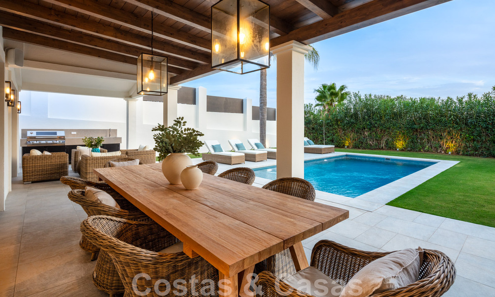 Villa de luxe contemporaine et méditerranéenne à vendre dans la vallée du golf de Nueva Andalucia, à Marbella 47942