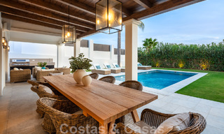 Villa de luxe contemporaine et méditerranéenne à vendre dans la vallée du golf de Nueva Andalucia, à Marbella 47942 