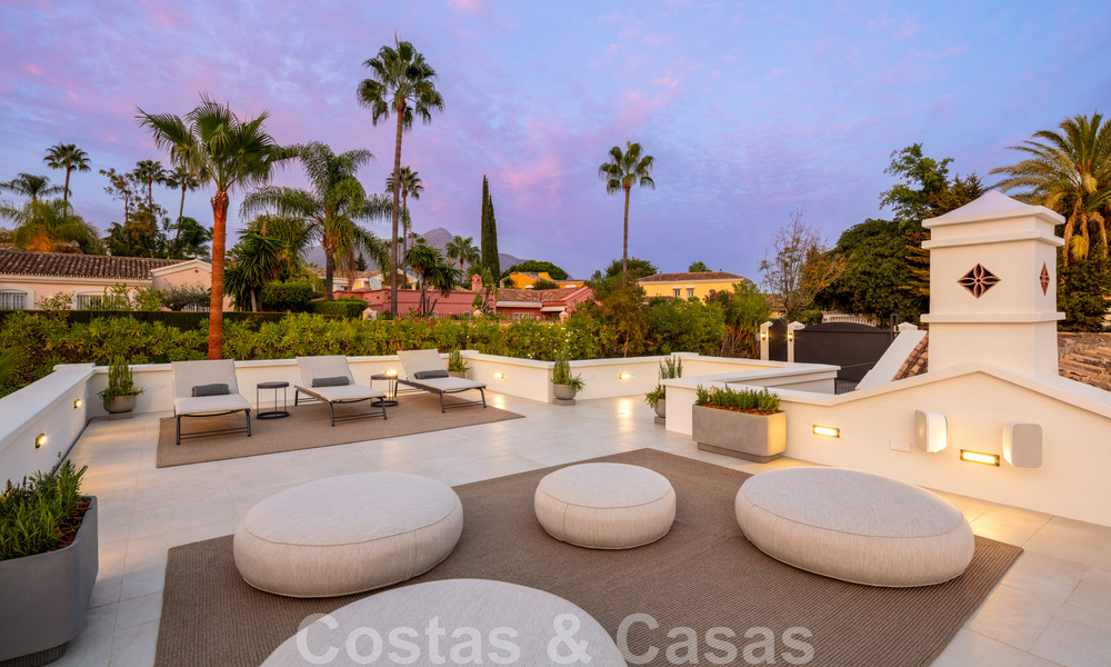 Villa de luxe contemporaine et méditerranéenne à vendre dans la vallée du golf de Nueva Andalucia, à Marbella 47946
