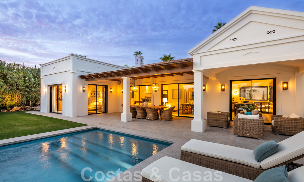 Villa de luxe contemporaine et méditerranéenne à vendre dans la vallée du golf de Nueva Andalucia, à Marbella 47947