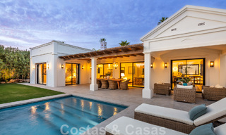Villa de luxe contemporaine et méditerranéenne à vendre dans la vallée du golf de Nueva Andalucia, à Marbella 47947 