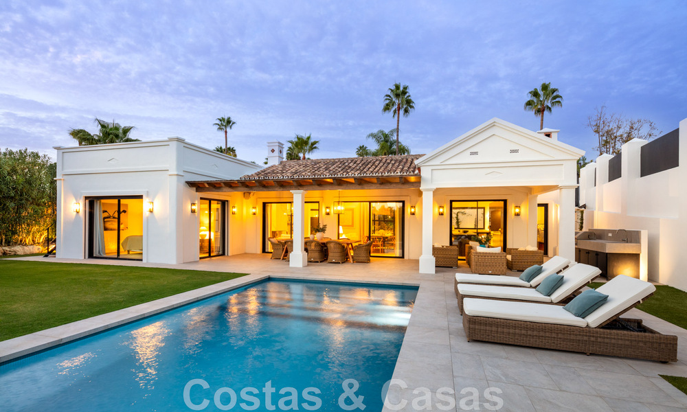 Villa de luxe contemporaine et méditerranéenne à vendre dans la vallée du golf de Nueva Andalucia, à Marbella 47948