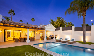 Villa de luxe contemporaine et méditerranéenne à vendre dans la vallée du golf de Nueva Andalucia, à Marbella 47950 