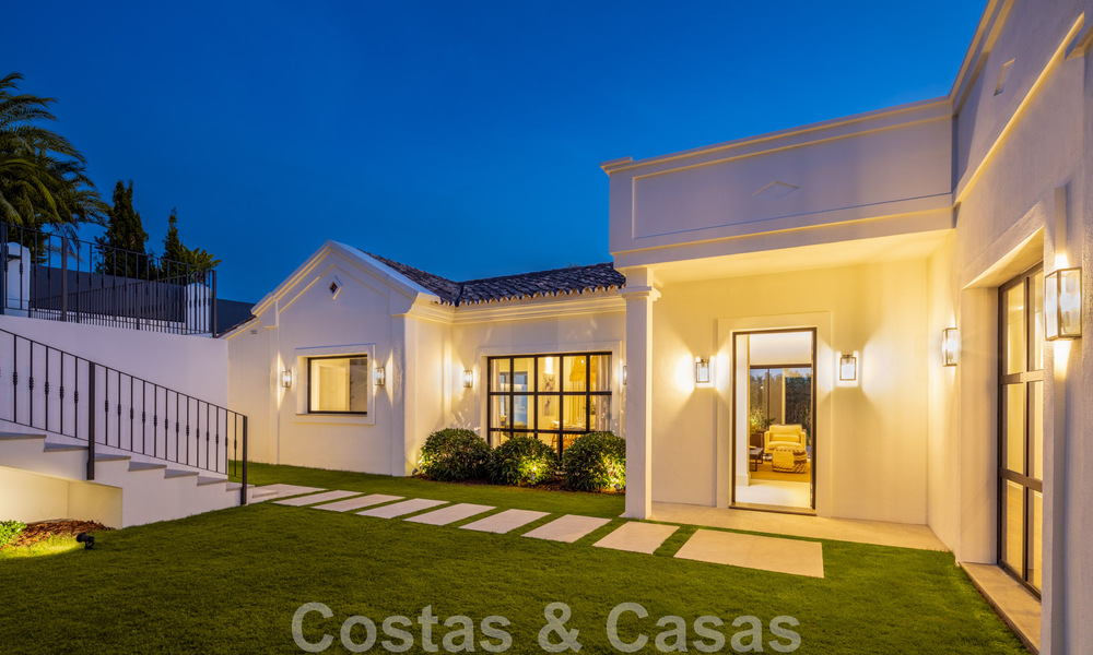 Villa de luxe contemporaine et méditerranéenne à vendre dans la vallée du golf de Nueva Andalucia, à Marbella 47951