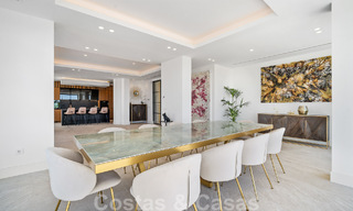 Villa moderne de construction récente avec piscine à débordement et vue panoramique sur la mer à vendre à l'est du centre de Marbella 51942 